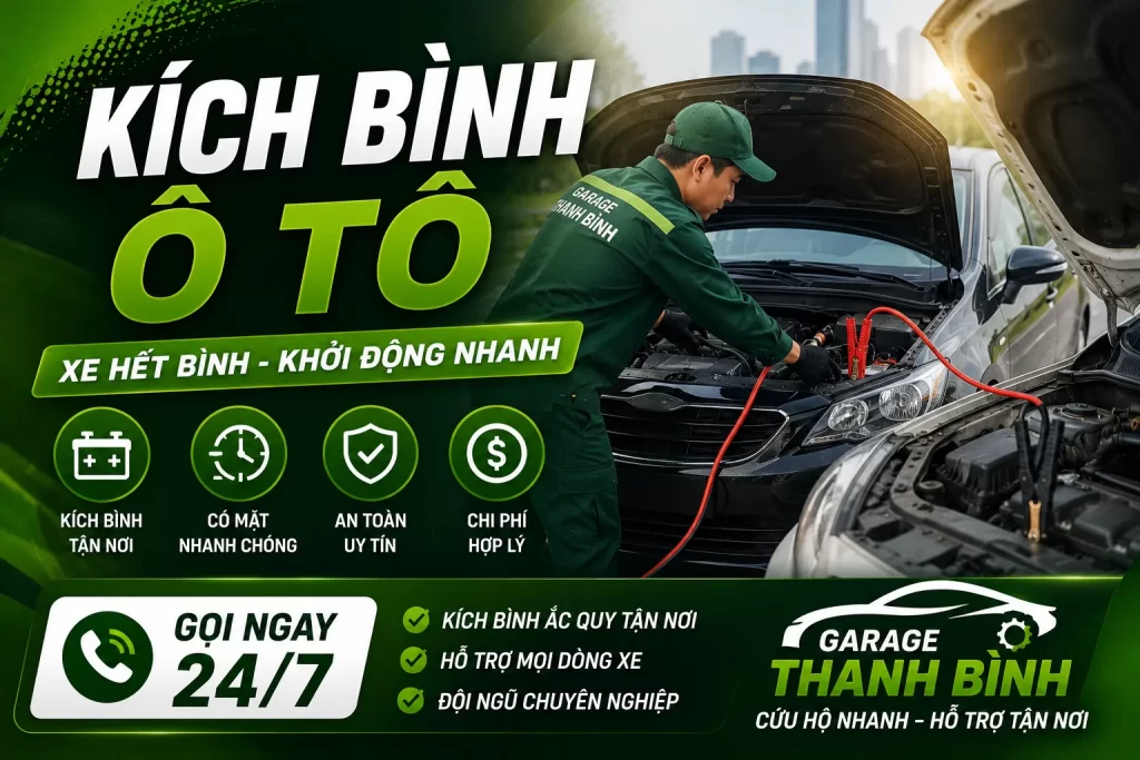 Xe ô tô hết bình