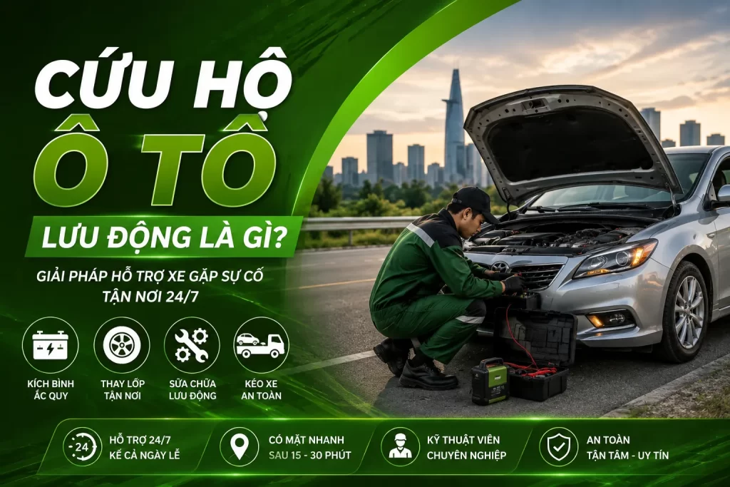 Cứu hộ ô tô lưu động là gì