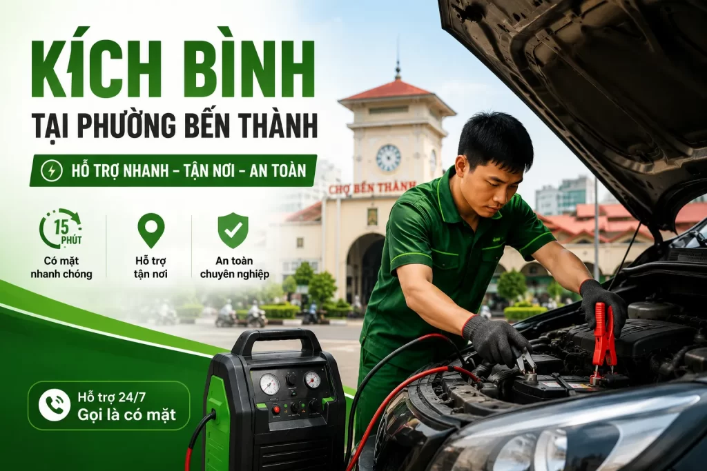Kích bình tại phường Bến Thành