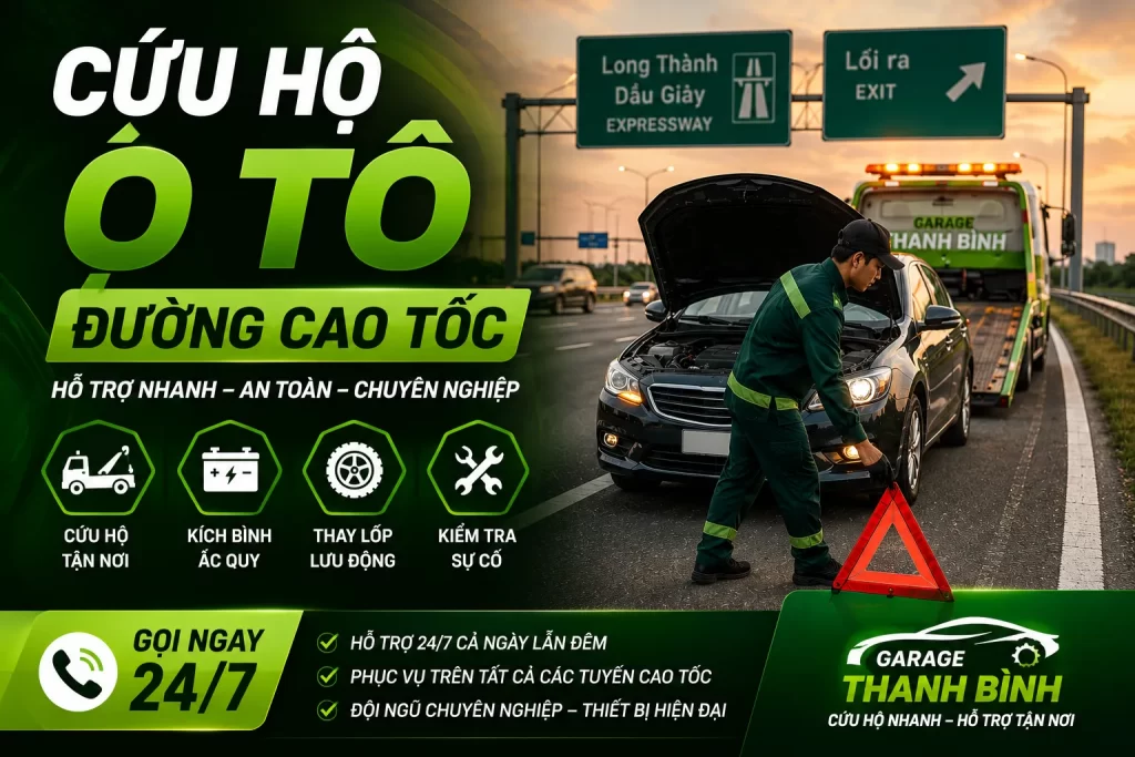 Cứu hộ ô tô đường cao tốc