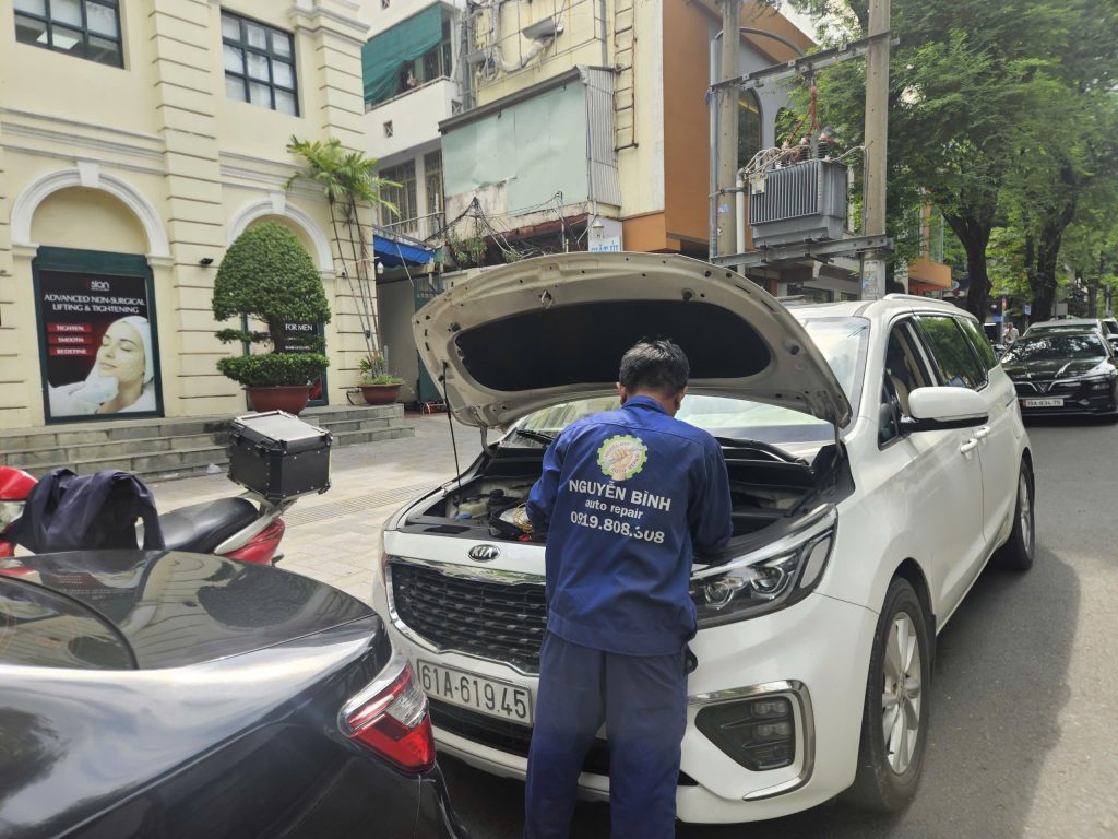 Kích bình tại phường Bến Thành